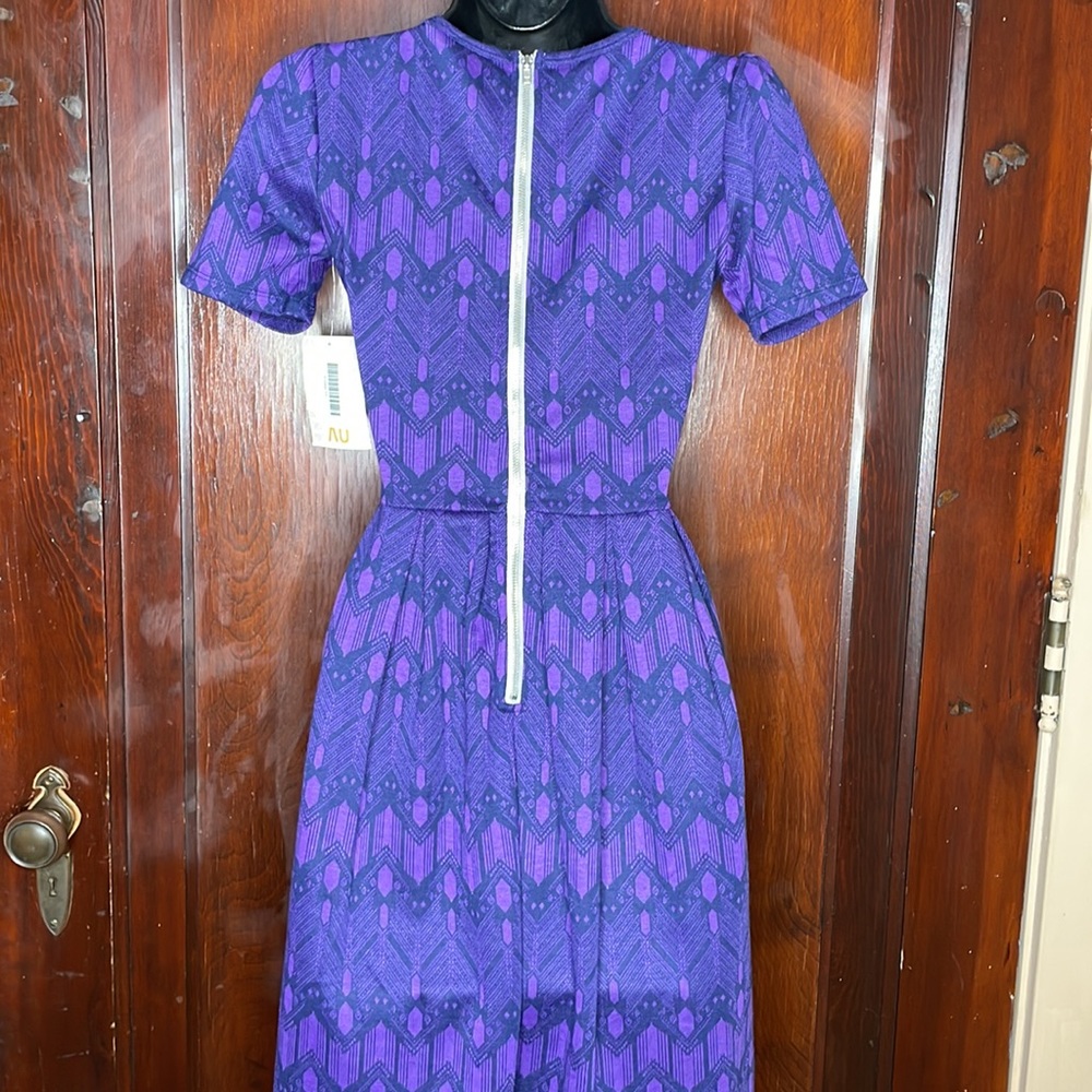 Clearance LuLaRoe Amelia Dress XS - Picture 3 of 5